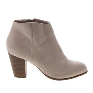 Old Navy Tan Suede Booties 9